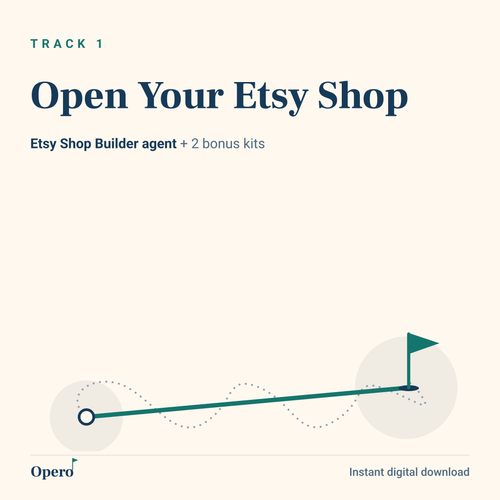 Opero Track 1 - Open Your Etsy Shop